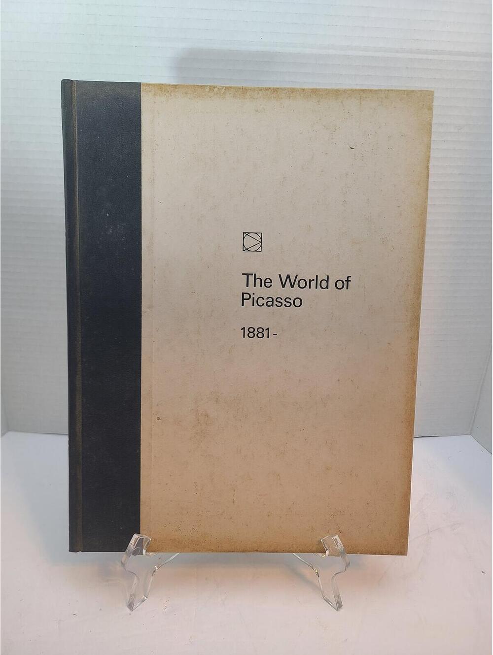 1967 The World of Picasso 1881- Time Life Library of Art Coffee Table Book